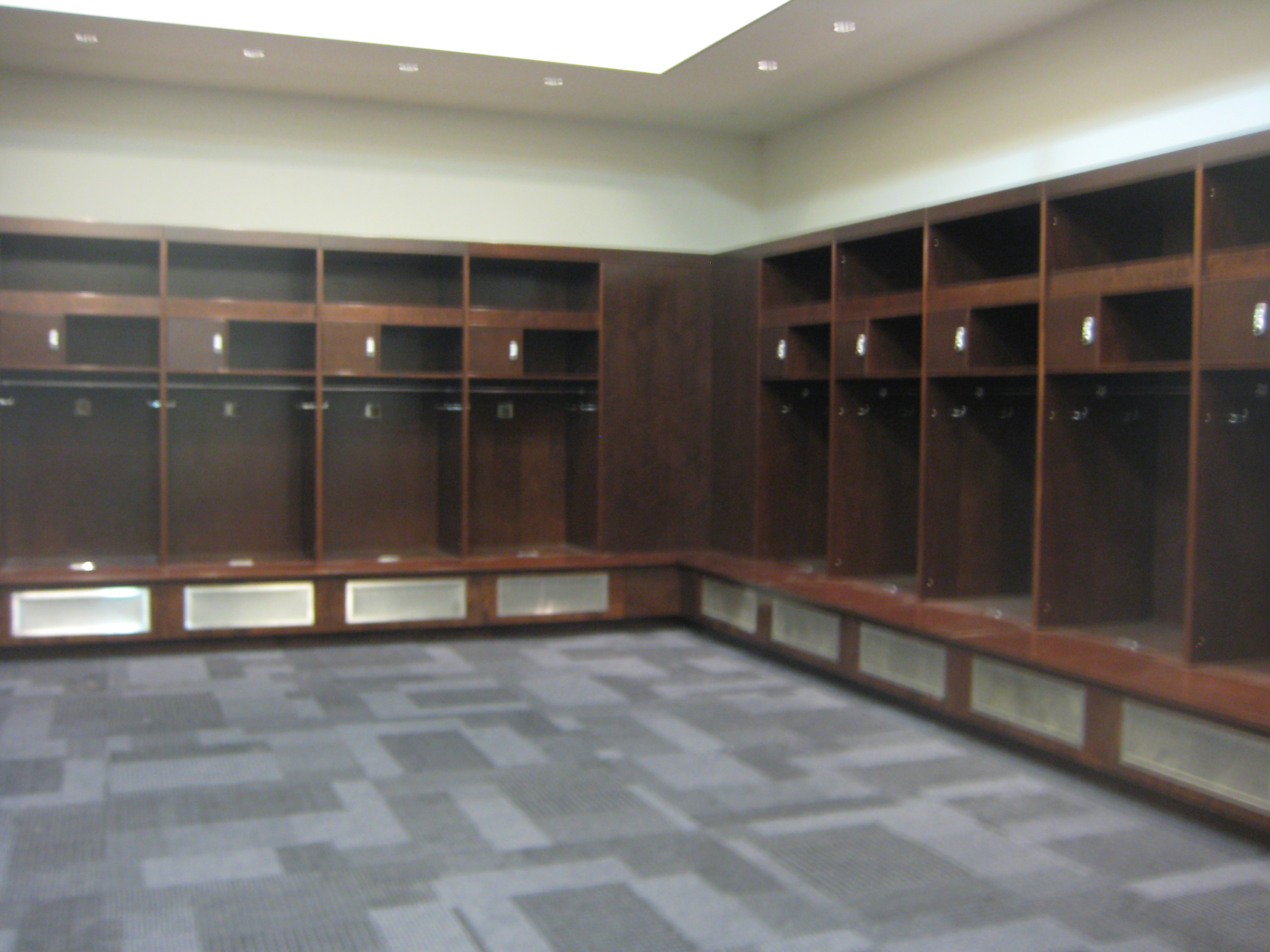 Dallas Cowboys - Rookies locker room tonight #DALvsLA