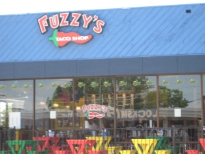 ABlog Fuzzys Taco Shop exterior